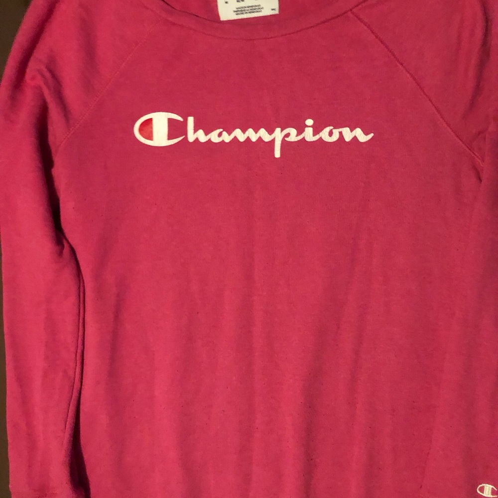 Champion Pink Long Sleeve Shirt